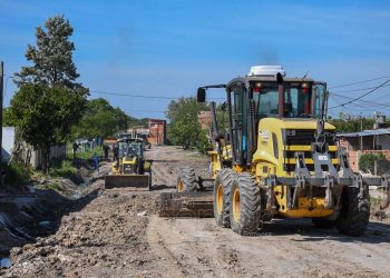 El IPV avanza con trabajos que apuntan al mejoramiento en una zona del barrio Santa Rosa