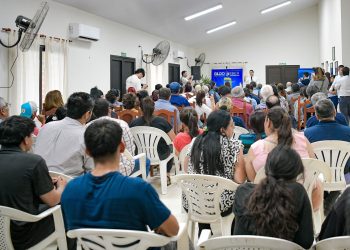 El vicegobernador Solís participó del lanzamiento de cursos de oficios en Las Lomitas