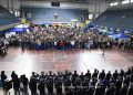 Estudiantes participaron de la apertura del conversatorio de seguridad