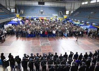 Estudiantes participaron de la apertura del conversatorio de seguridad