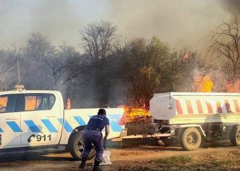 Confirman que están controlados los incendios en zonas rurales del oeste provincial