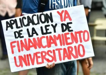 “Es una falta de respeto”: El Gobierno nacional sigue incumpliendo la Ley de Financiamiento Universitario
