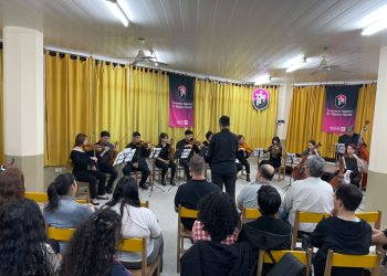 El Instituto Albertazzi fue escenario de la presentación de la Orquesta de Cámara “Música Esperanza”