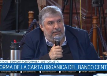 Mayans defendió a Formosa y desenmascaró a Paoltroni en el Senado