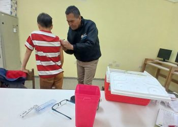 En Villafañe fortalecen la cobertura de vacunación para las niñas y los niños de 11 años