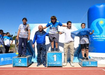 El Gobernador presenció la final provincial de Atletismo Adaptado de los Juegos Evita Formoseños