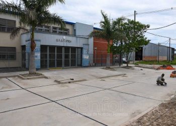 La DPV está finalizando la pavimentación de cuatro cuadras importantes en la Jurisdicción Cinco