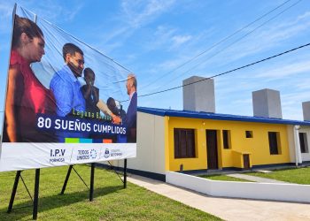Ugelli sobre las viviendas en Laguna Blanca: “Es la tercera entrega del Programa Provincial creado por el Gobernador”